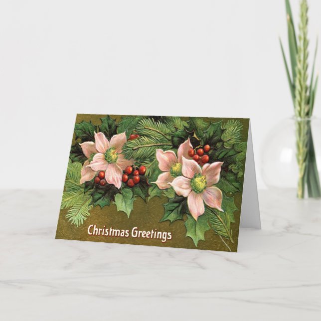 Cartões de natal Vintage (Frente)