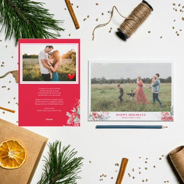Cartões de Natal Winterberry (Criador carregado)