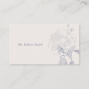 Cartões de nome de mesa Rosa aquarela
