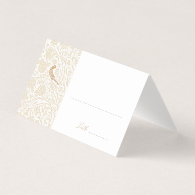 Cartões de Nome Mesa de Casamento (Frente)