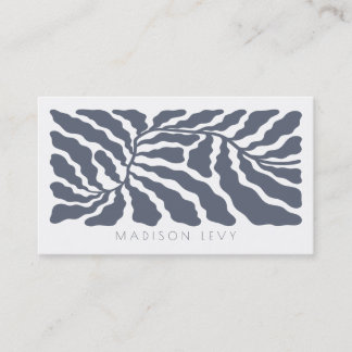 Cartões de Nome Minimalistas Nature Branch
