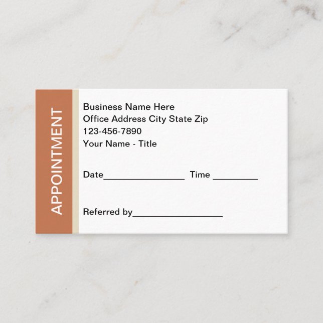 Cartões de Nomeação do Gabinete Cores Europeias (Frente)