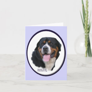 Cartões de Nota de Arte para cães da Grande Mont