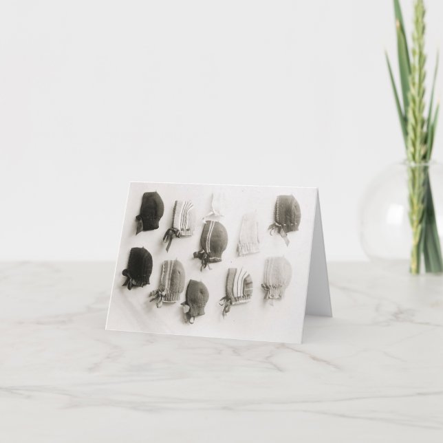 Cartões de nota de chapéu de malha (Frente)