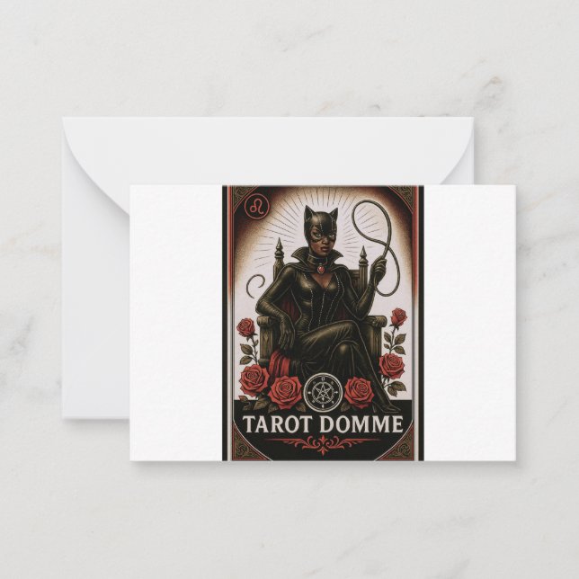 Cartões de Nota de Domínio Tarot (Frente)