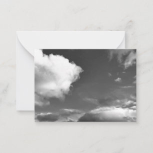 Cartões de Nota de Fotografia ao Ar Livre Céu Nuve