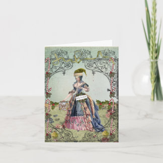 cartões de nota de Natal para Holly Jolly