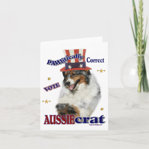 Cartões de Nota de Pastor Australianos