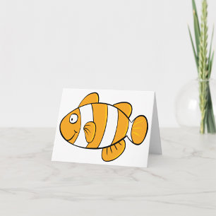 Cartões de Nota de Peixe-Palhaço