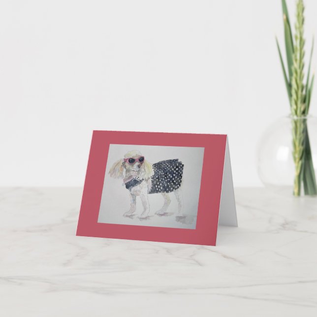 Cartões de Nota de Poodô (Frente)