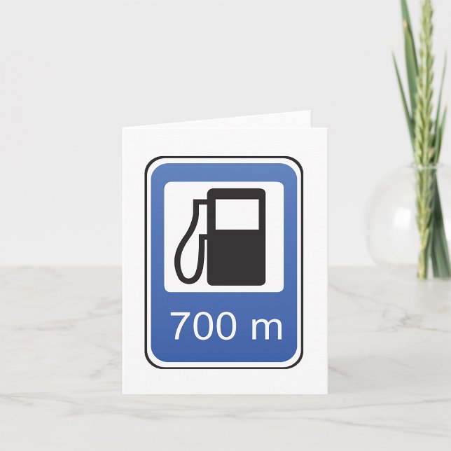 Cartões de Nota de Sinalização Rodoviária de Estaç (Criador carregado)