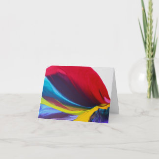 Cartões de nota do azul de Fleur