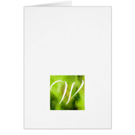 Cartões de Nota Monogramas de Script Simples - Pes