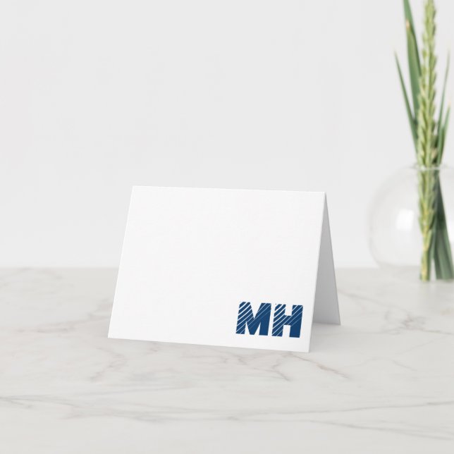 Cartões de Nota Personalizados (Frente)