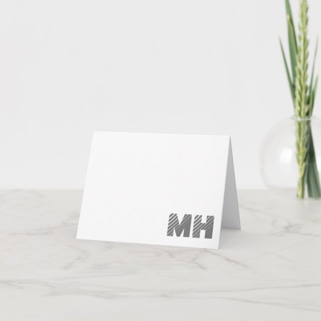 Cartões de Nota Personalizados (Frente)