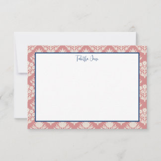 Cartões de Nota Personalizados | Papelaria Floral