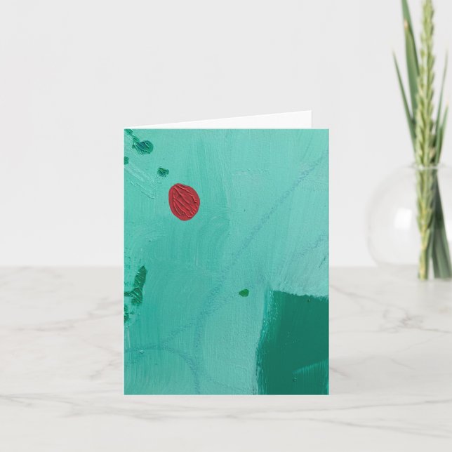 Cartões de Notas com Design de Cereja Voadora (Frente)