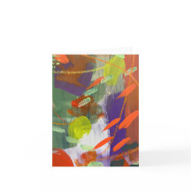 Cartões de Notas com design de Outono em Cascata