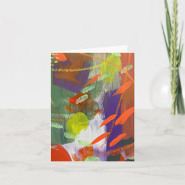 Cartões de Notas com design de Outono em Cascata