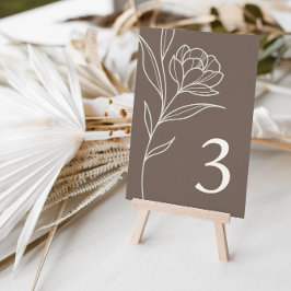 Cartões De Números De Tabela De Casamento De Casta