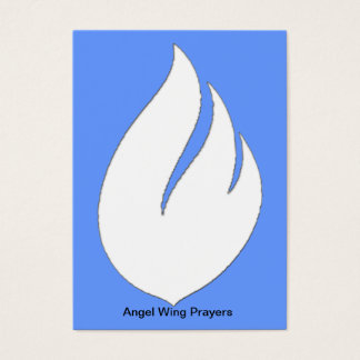 Cartões de oração Angel Wing