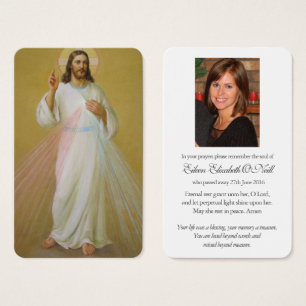 Cartões de Oração   Compaixão divino 1