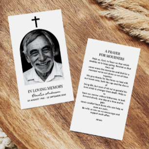 Cartões de Oração Memorial Cristão de Arcos Modern