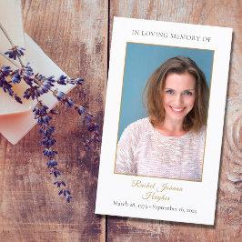 Cartões de oração memorial de simpatia funeral com