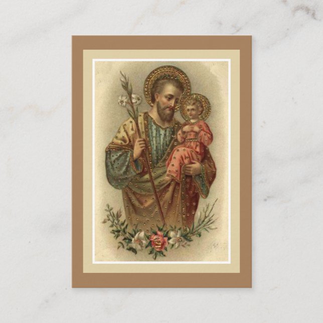 Cartões de Oração Religiosa de Recordação de Forma (Frente)