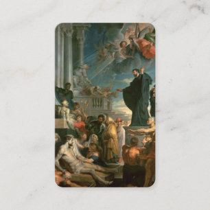 Cartões de Oração Rua de milagres Francis Xavier