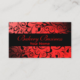 Cartões de padaria ruidosos e espartilhados