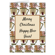 Cartões de pão de Natal