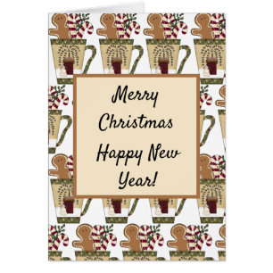 Cartões de pão de Natal