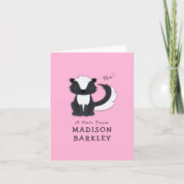 Cartões de Papelaria de Animais da Floresta com Cr