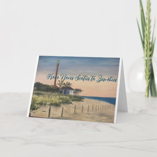 Cartões de papelaria de expressão Feastive Love. (Frente)