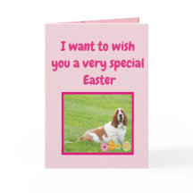 Cartões de Páscoa engraçados, com cesto de basquet