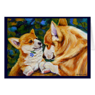 Cartões De Pembroke Welsh Corgi