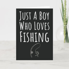 Cartões de Pesca Fofos Para Meninos Bebês Crianças