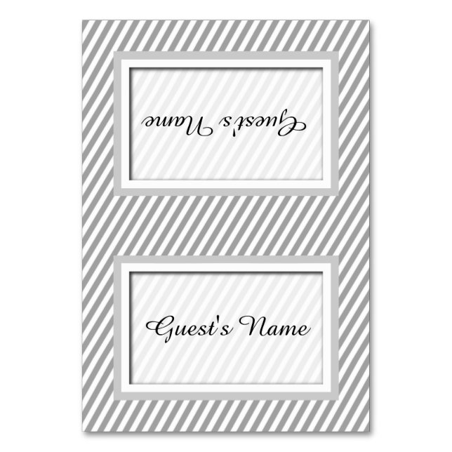 Cartões de posição de nome distribuído de Cinzas p (Frente)