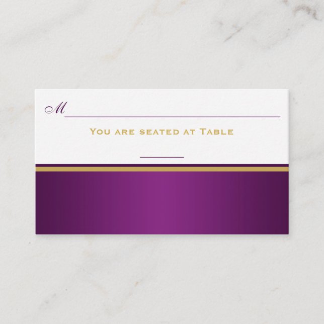 Cartões de posição ou Cartões de escolta (Frente)