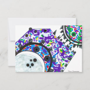 Cartões de Posto "Deco Cogs"
