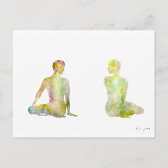 Cartões de Posto Twist de Bharadvaja (Frente)