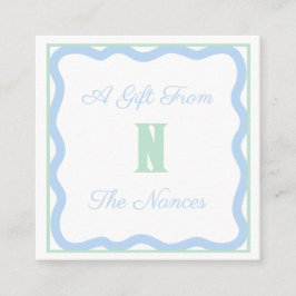 Cartões de Presente com Laço Delicado