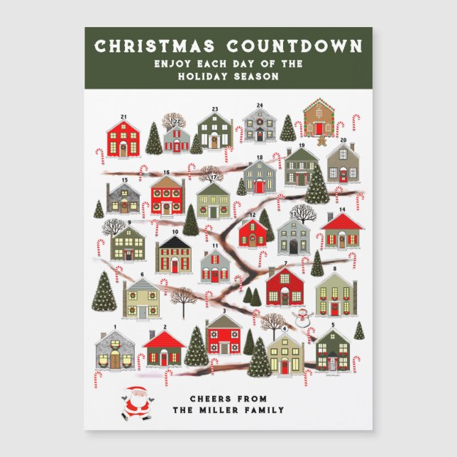 Cartões de presentes de Natal criativos (Frente)