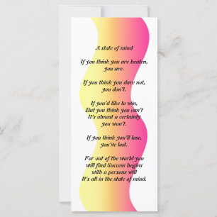 Cartões de Rack de Estado de Mente