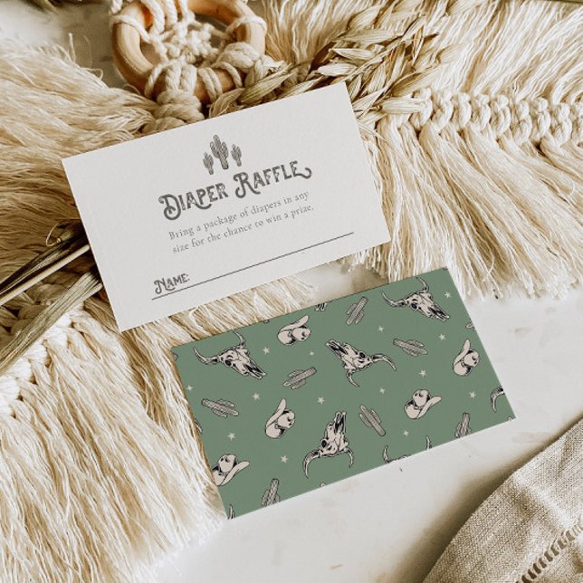 Cartões de Raffle da Fralda Ocidental (Criador carregado)