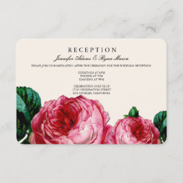 CARTÕES DE RECEÇÃO DE CASAMENTO COM DECOUPAGEM FLO