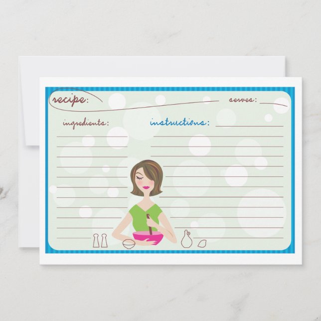 Cartões de receita (Frente)