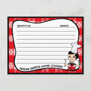 Cartões de Receita de Cookin Home