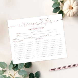 Cartões de receitas de Chás de panela de caligra